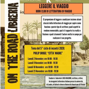 Leggere il viaggio. Bookclub di letteratura di viaggio: Philip Droge
