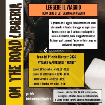 Leggere il viaggio. Bookclub di letteratura di viaggio: Ryszard Kapuscinski \