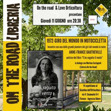 1972 Giro del mondo in motocicletta: incontro con la viaggiatrice Anne France Dautheville