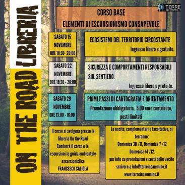 Corso base: elementi di escursionismo consapevole